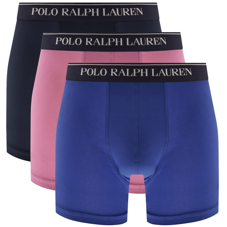 Image number 1 for Ralph Lauren Underwear 3 Pack Boxer Briefs