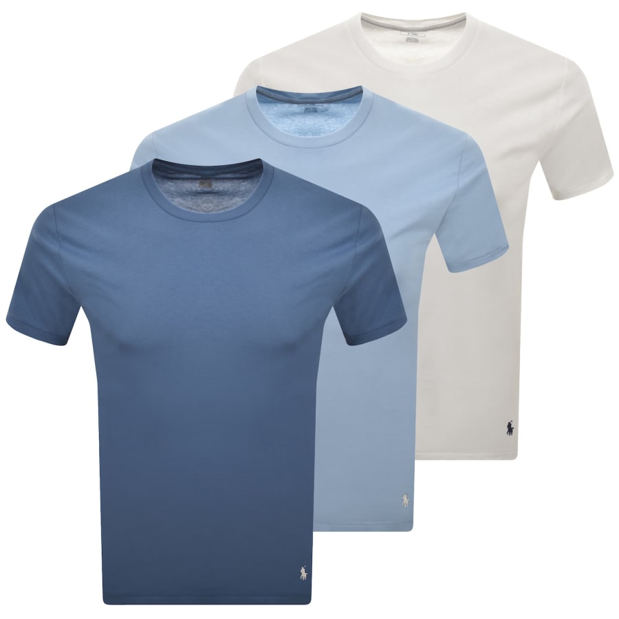 Image number 1 for Ralph Lauren 3 Pack Short Sleeve T Shirts