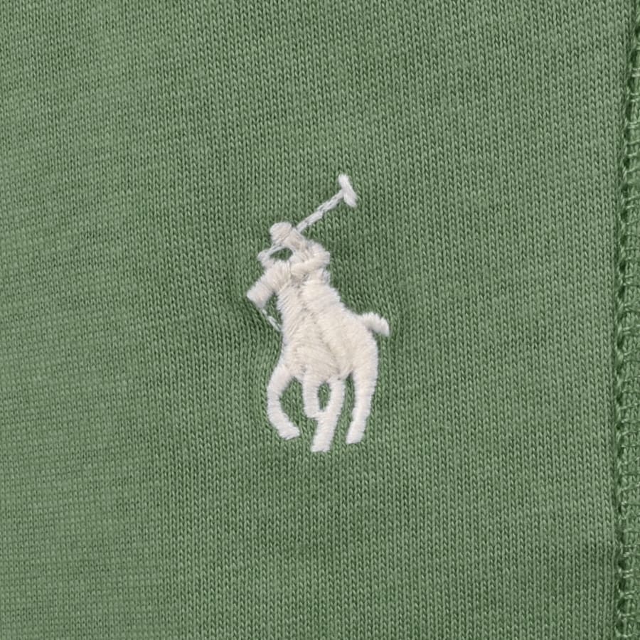 Image number 3 for Ralph Lauren Slim Fit Lounge Shorts Green
