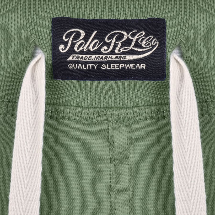 Image number 4 for Ralph Lauren Slim Fit Lounge Shorts Green