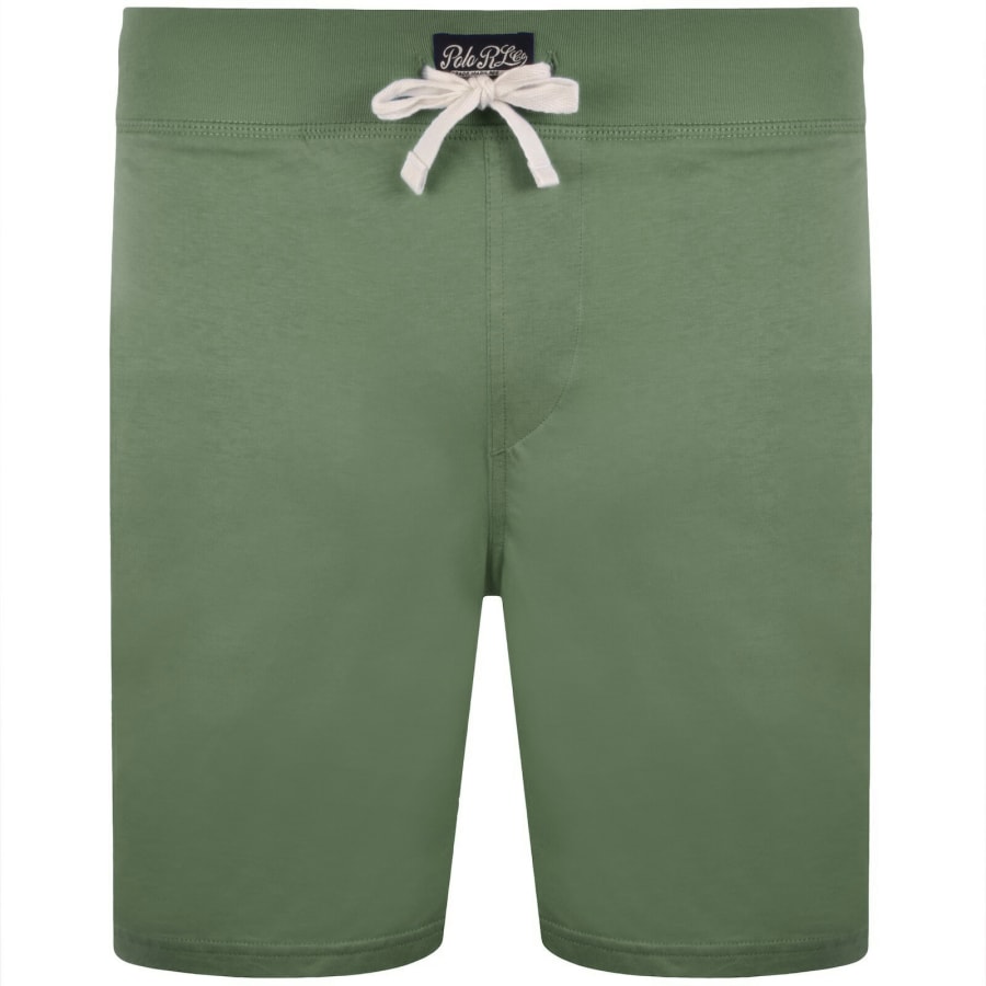 Image number 1 for Ralph Lauren Slim Fit Lounge Shorts Green