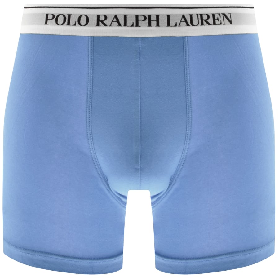 Image number 3 for Ralph Lauren Underwear 3 Pack Boxer Briefs White