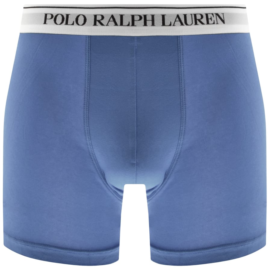 Image number 4 for Ralph Lauren Underwear 3 Pack Boxer Briefs White