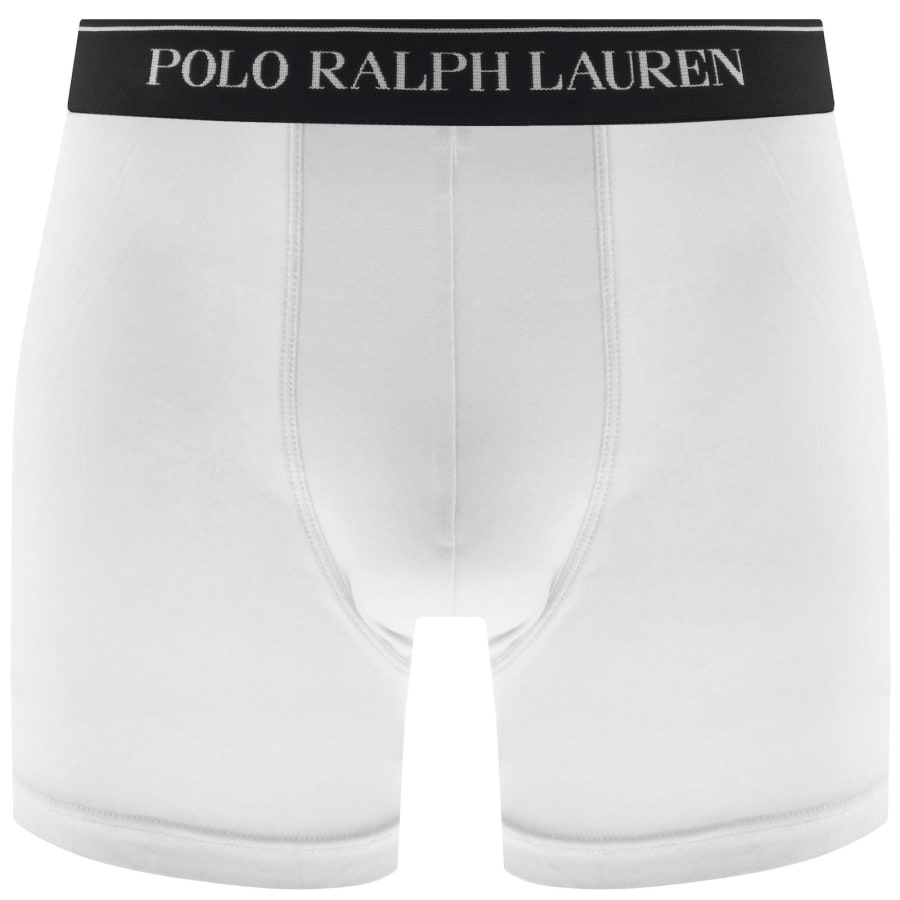 Image number 3 for Ralph Lauren Underwear 3 Pack Boxer Briefs Black