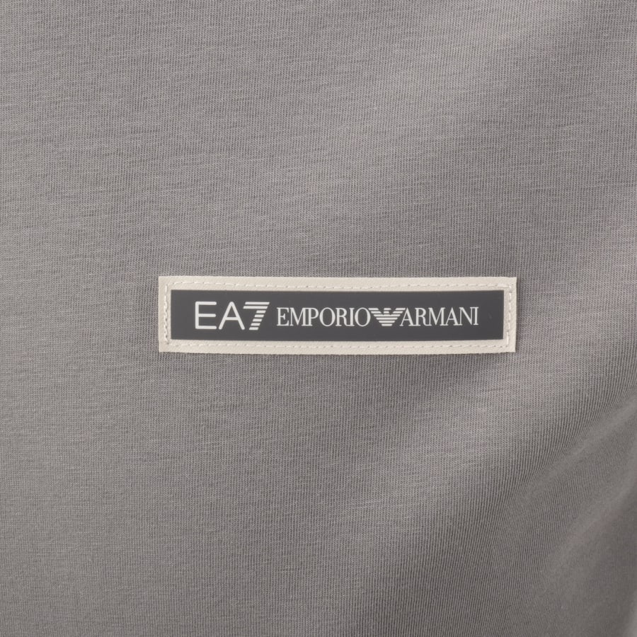 Image number 4 for EA7 Emporio Armani Logo T Shirt Grey