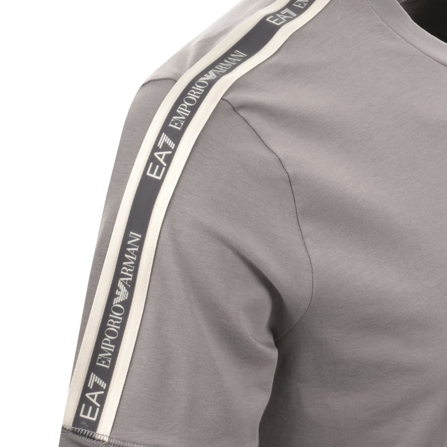 Image number 5 for EA7 Emporio Armani Logo T Shirt Grey