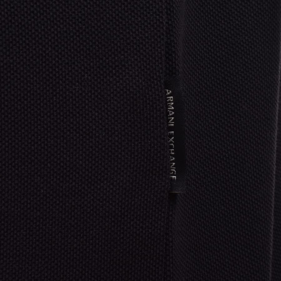 Image number 4 for Armani Exchange Polo T Shirt Deep Navy