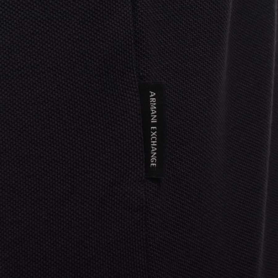 Image number 5 for Armani Exchange Polo T Shirt Deep Navy