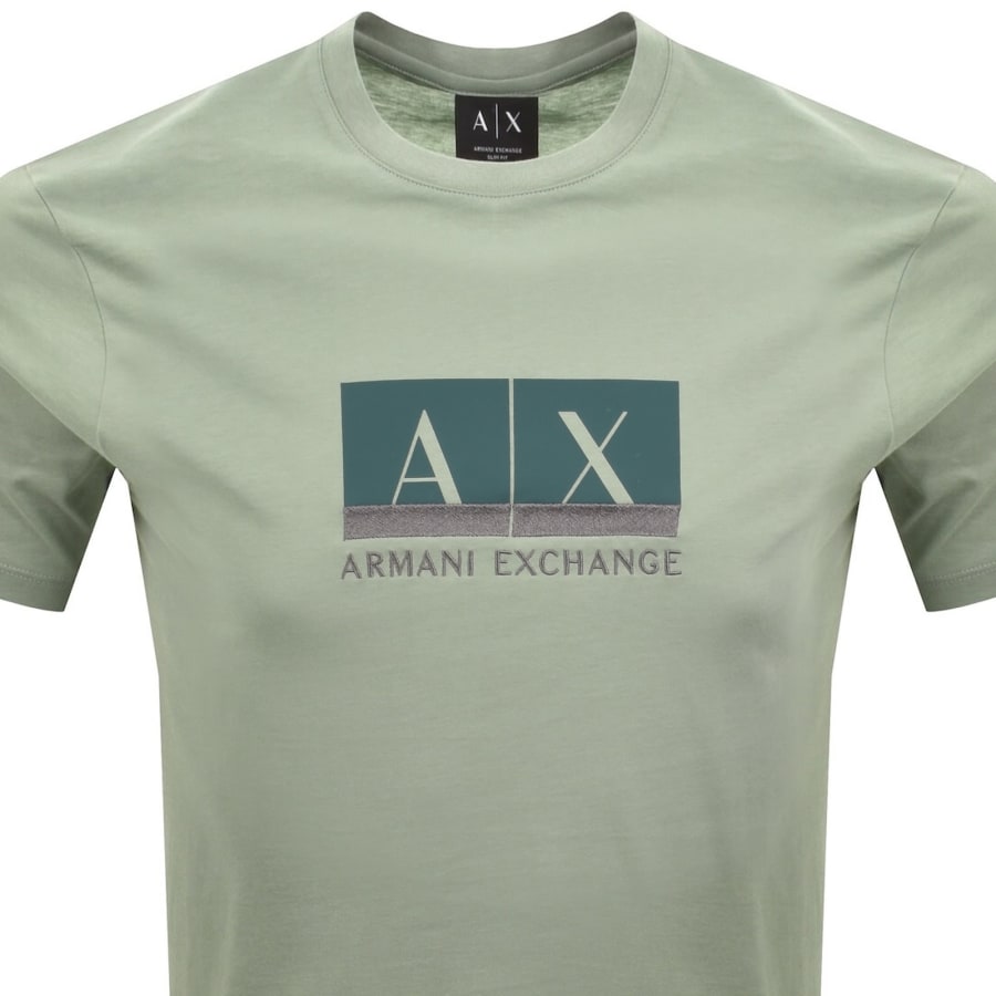 Image number 2 for Armani Exchange T Shirt Green