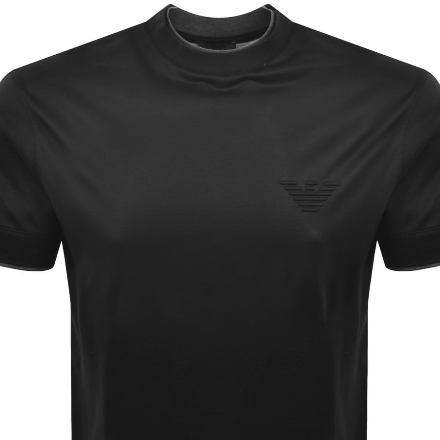 Image number 2 for Emporio Armani Logo T Shirt Black
