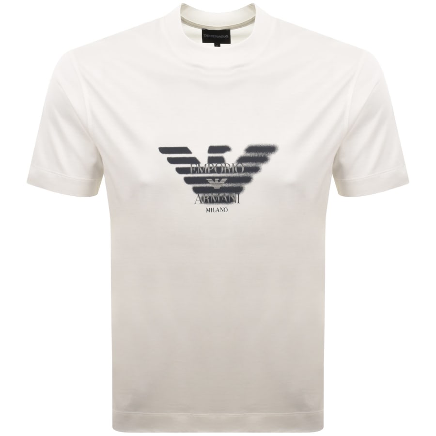 Image number 1 for Emporio Armani Logo T Shirt Snow White
