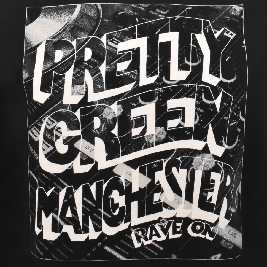 Image number 3 for Pretty Green Decks T Shirt Black