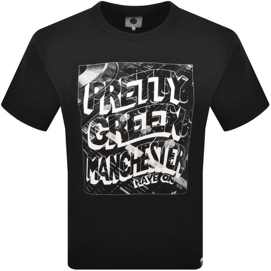 Image number 1 for Pretty Green Decks T Shirt Black