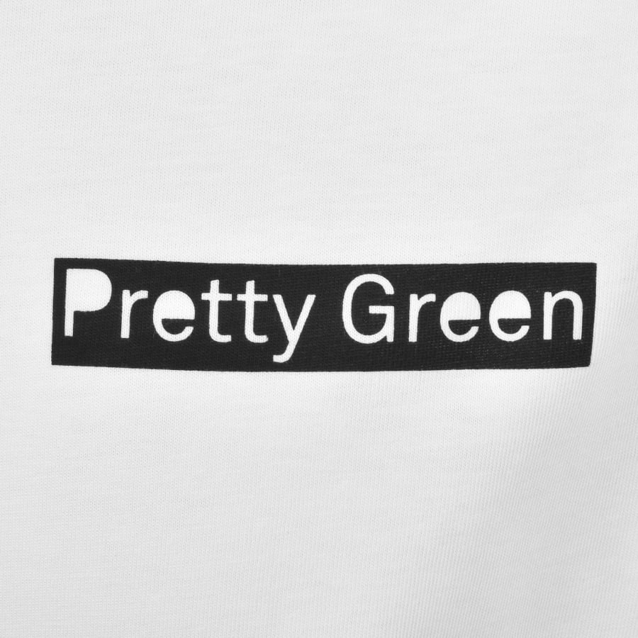 Image number 3 for Pretty Green Boardwalk T Shirt White