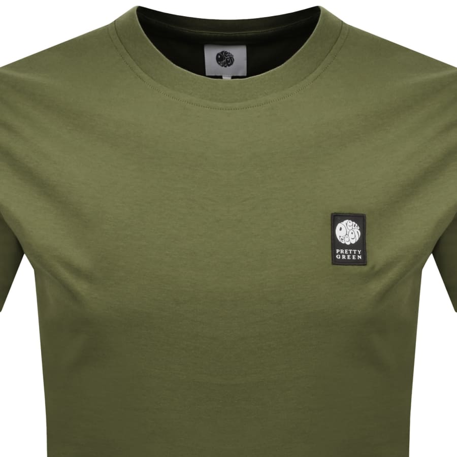 Image number 2 for Pretty Green Sinclair T Shirt Khaki