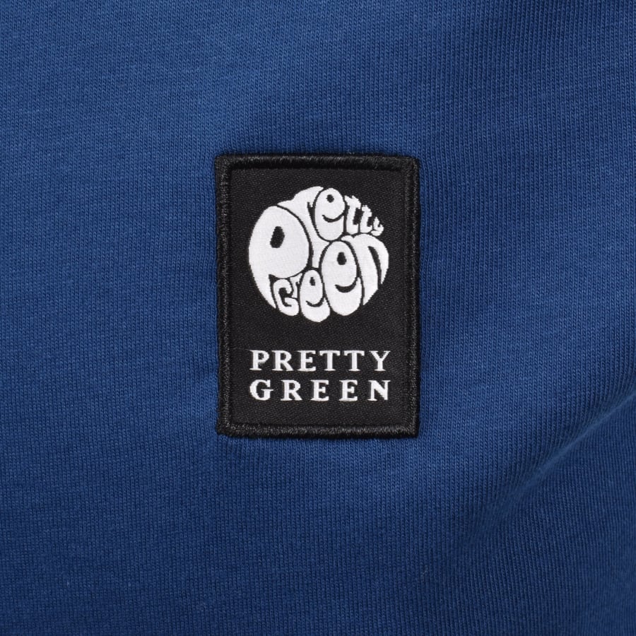 Image number 3 for Pretty Green Sinclair T Shirt Navy