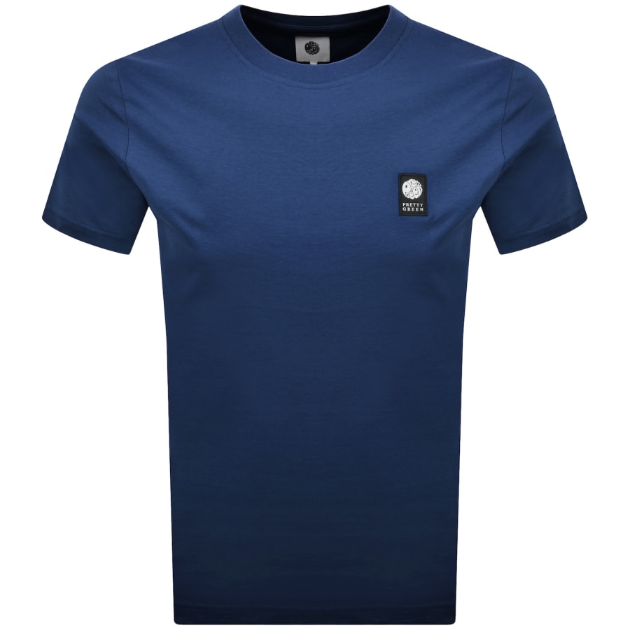 Image number 1 for Pretty Green Sinclair T Shirt Navy