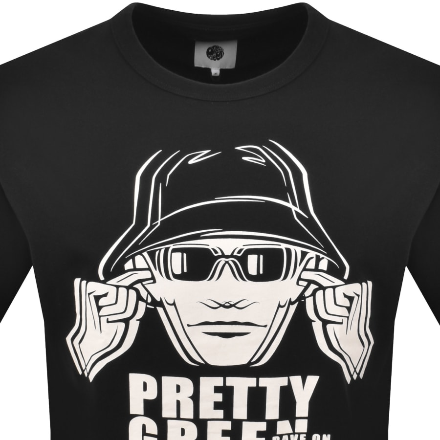 Image number 2 for Pretty Green Overload T Shirt Black