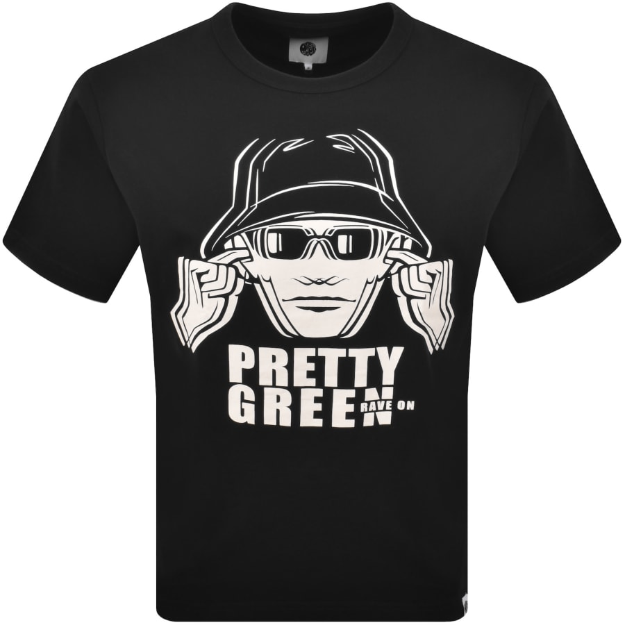 Image number 1 for Pretty Green Overload T Shirt Black