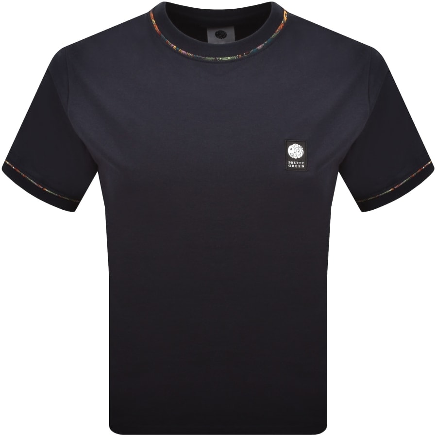 Image number 1 for Pretty Green Albion T Shirt Navy