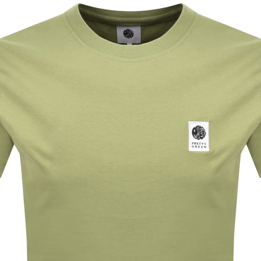 Image number 2 for Pretty Green Sinclair T Shirt Green