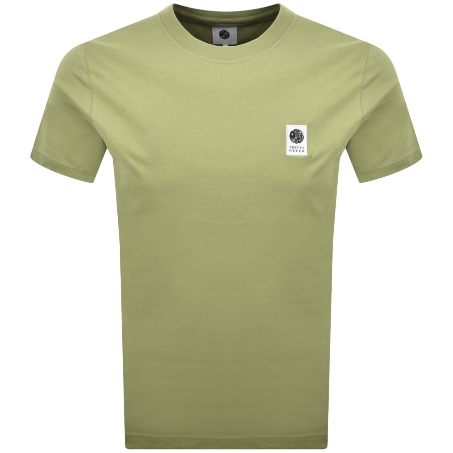 Image number 1 for Pretty Green Sinclair T Shirt Green