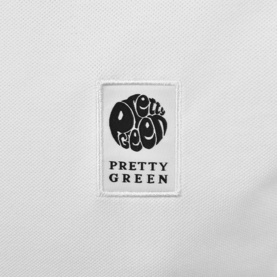 Image number 3 for Pretty Green Albion Polo T Shirt White