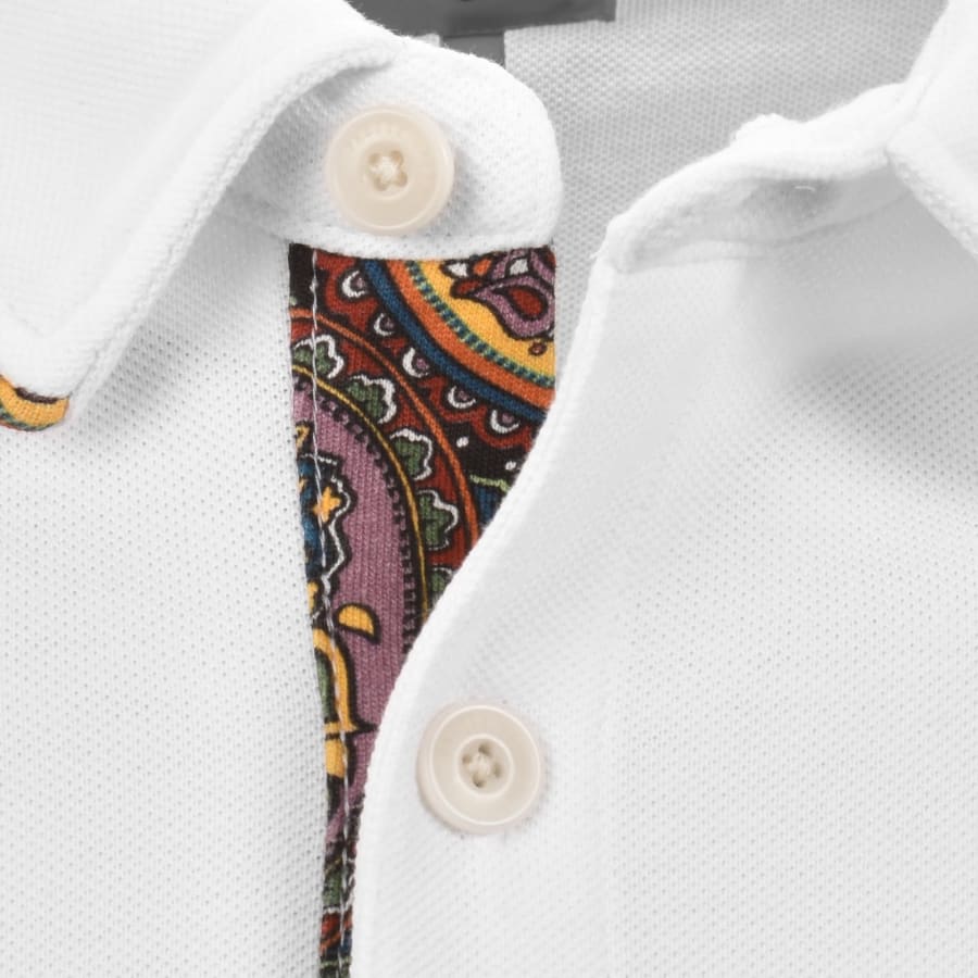 Image number 5 for Pretty Green Albion Polo T Shirt White