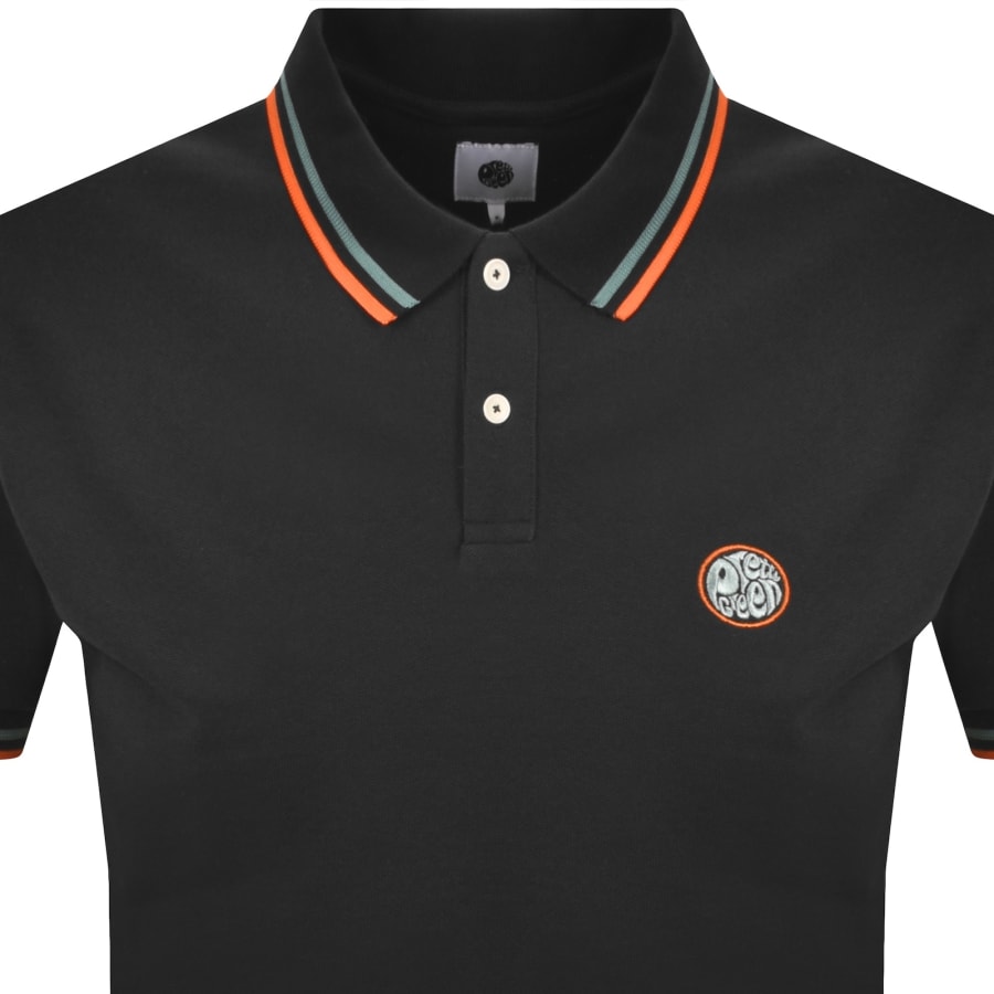 Image number 2 for Pretty Green Brockwell Polo T Shirt Black