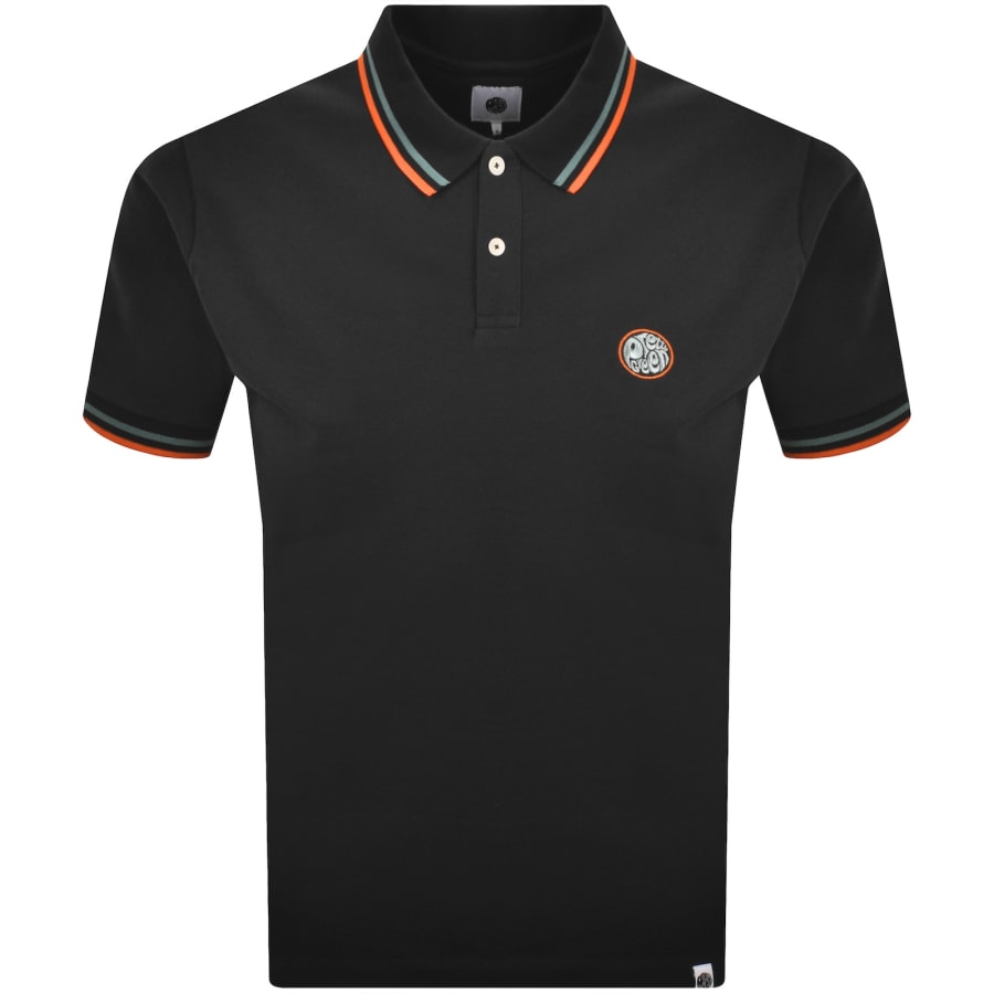 Image number 1 for Pretty Green Brockwell Polo T Shirt Black