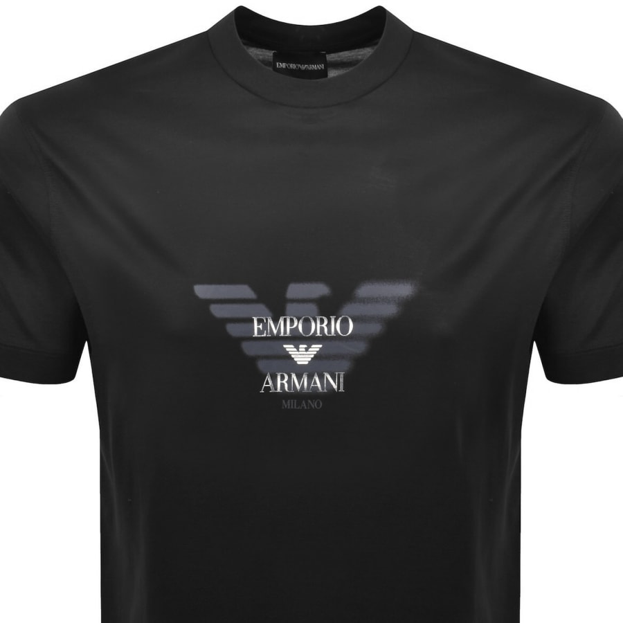Image number 2 for Emporio Armani Logo T Shirt Black