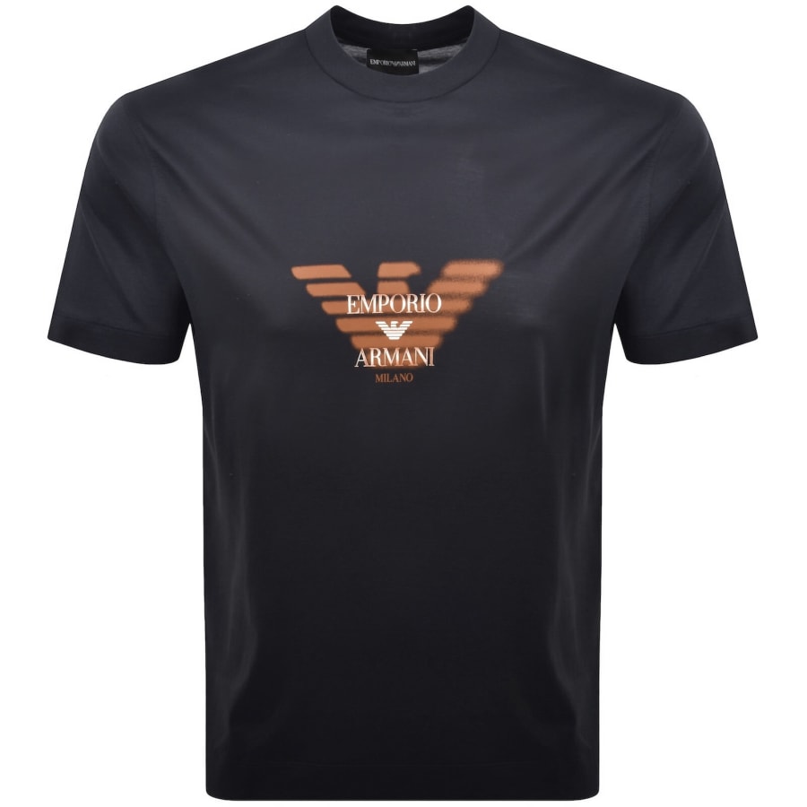 Image number 1 for Emporio Armani Logo T Shirt Navy