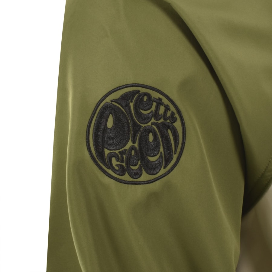 Image number 3 for Pretty Green Travis Smock Jacket Khaki
