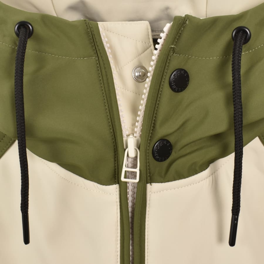 Image number 4 for Pretty Green Travis Smock Jacket Khaki
