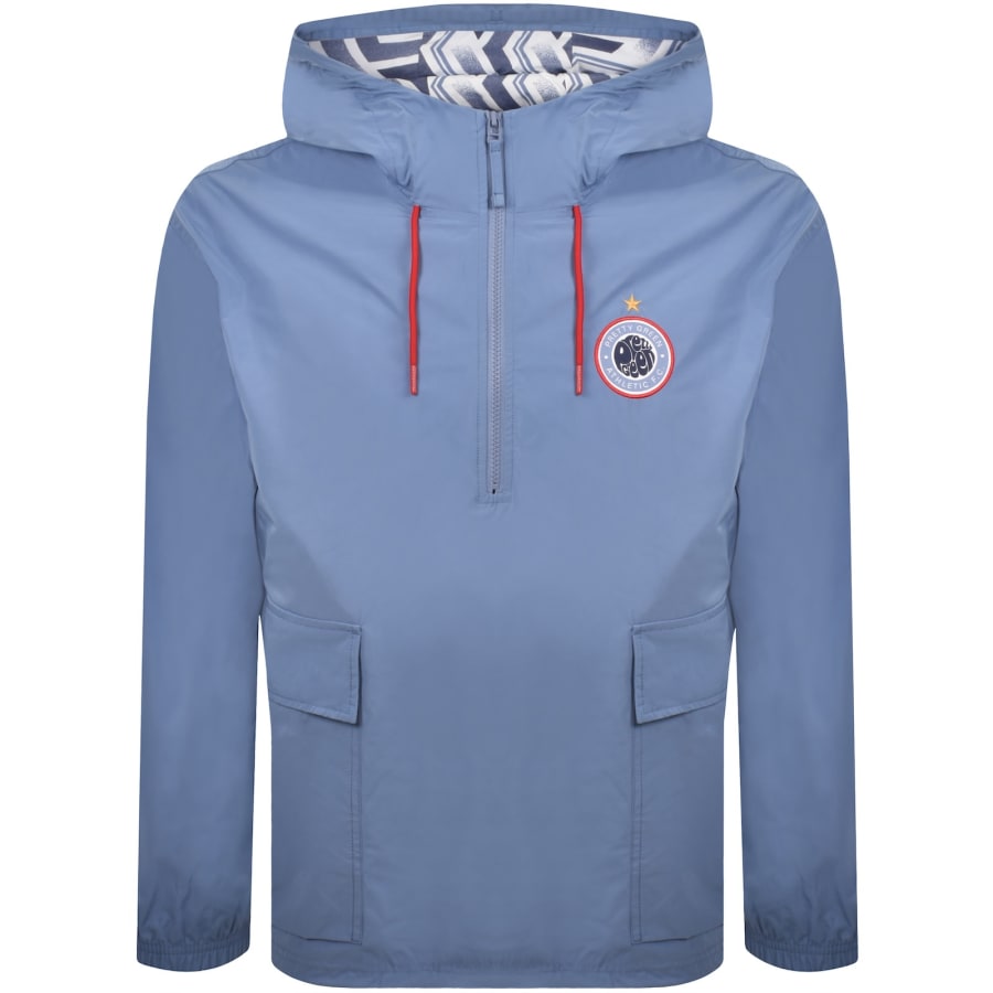 Image number 1 for Pretty Green Kingsleigh Smock Jacket Blue