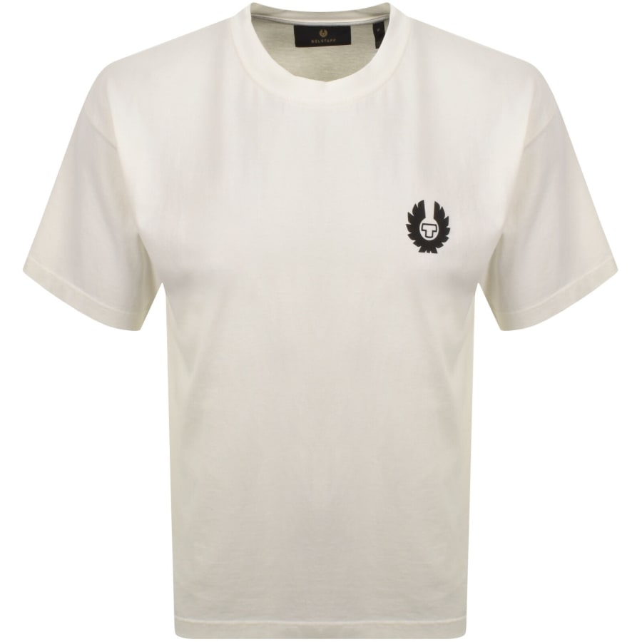 Image number 2 for Belstaff Competition T Shirt Chalk White