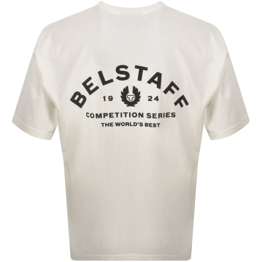 Image number 5 for Belstaff Competition T Shirt Chalk White