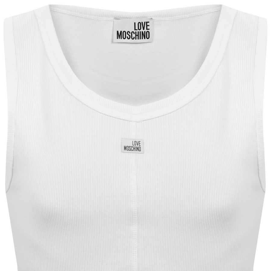 Image number 2 for Moschino Lounge Vest White