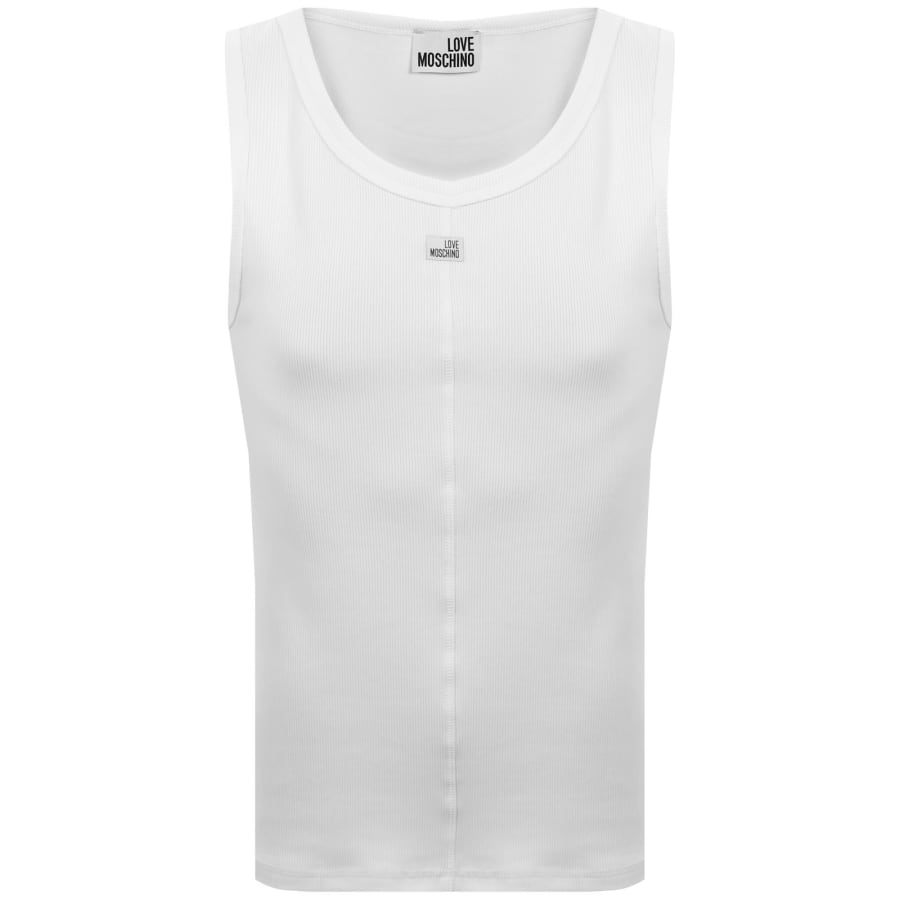 Image number 1 for Moschino Lounge Vest White
