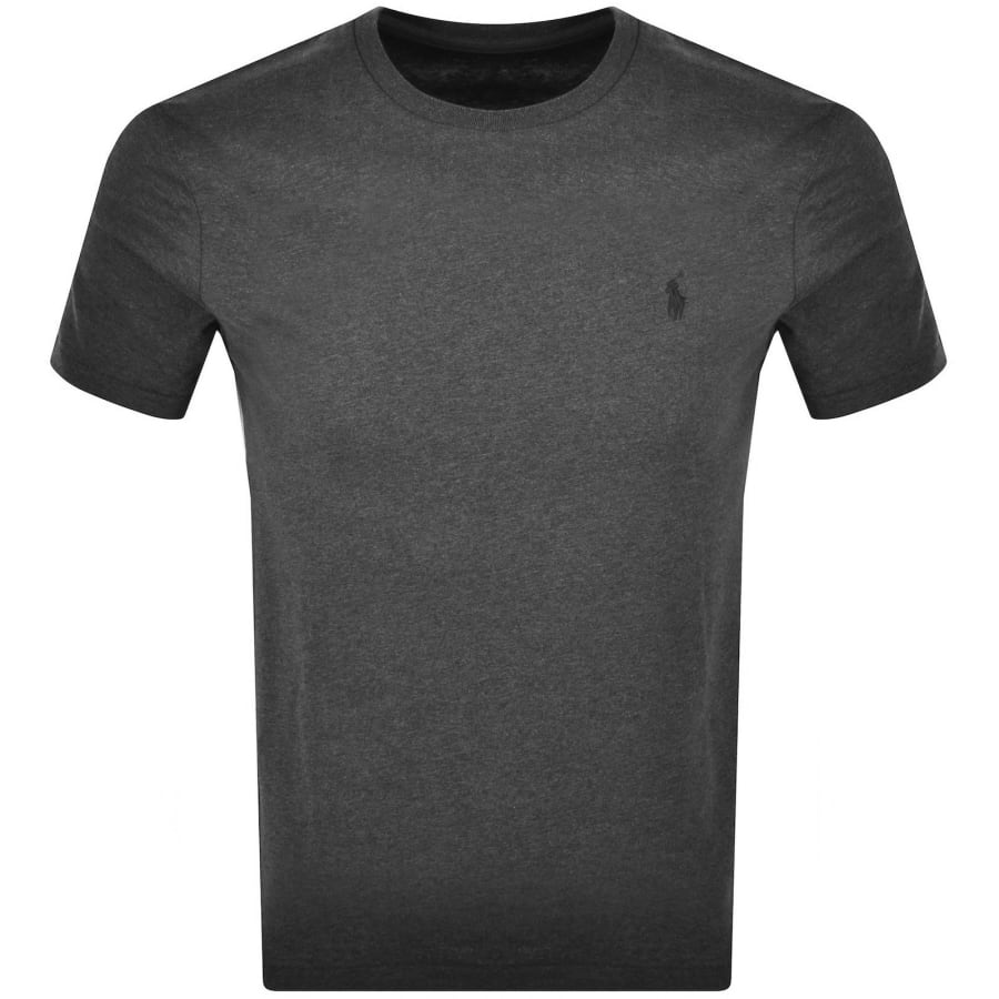 Image number 1 for Ralph Lauren Short Sleeve Slim Fit T Shirt Grey