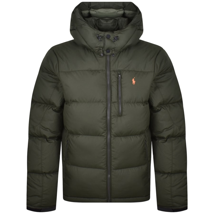 Image number 1 for Ralph Lauren Gorham Bomber Down Jacket Green