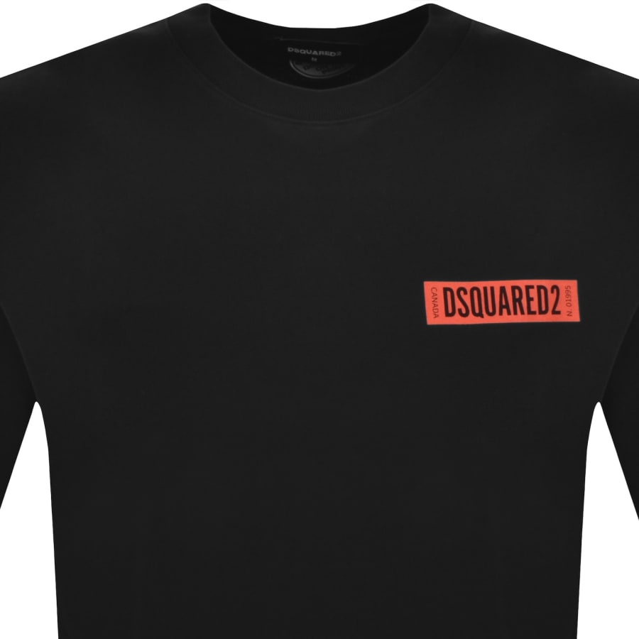 Image number 3 for DSQUARED2 Loose Fit T Shirt Black