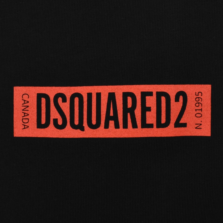 Image number 4 for DSQUARED2 Loose Fit T Shirt Black