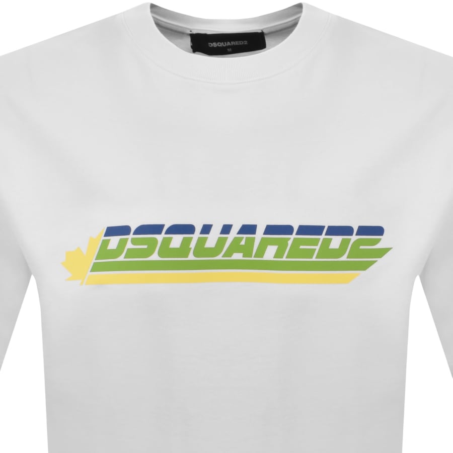Image number 2 for DSQUARED2 Loose Fit T Shirt White