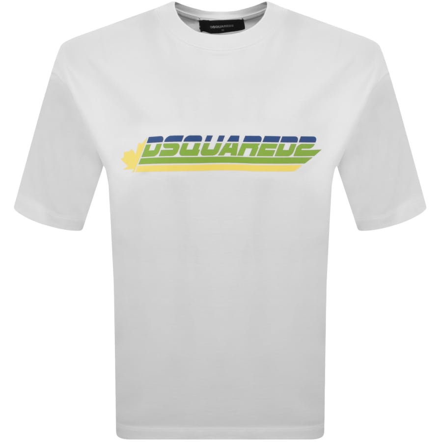 Image number 1 for DSQUARED2 Loose Fit T Shirt White