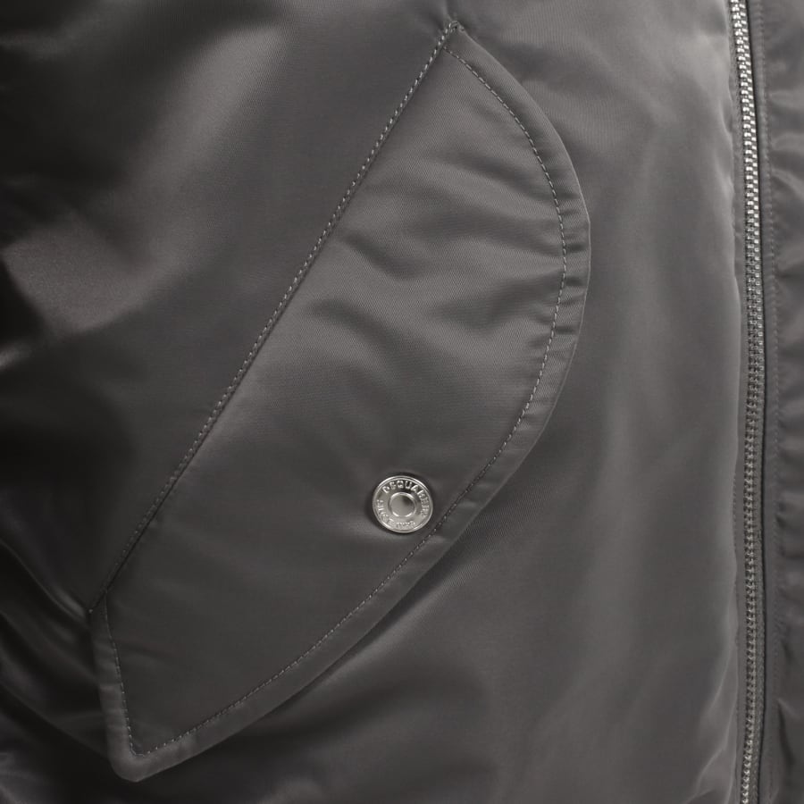 Image number 5 for DSQUARED2 Sports Bomber Jacket Grey