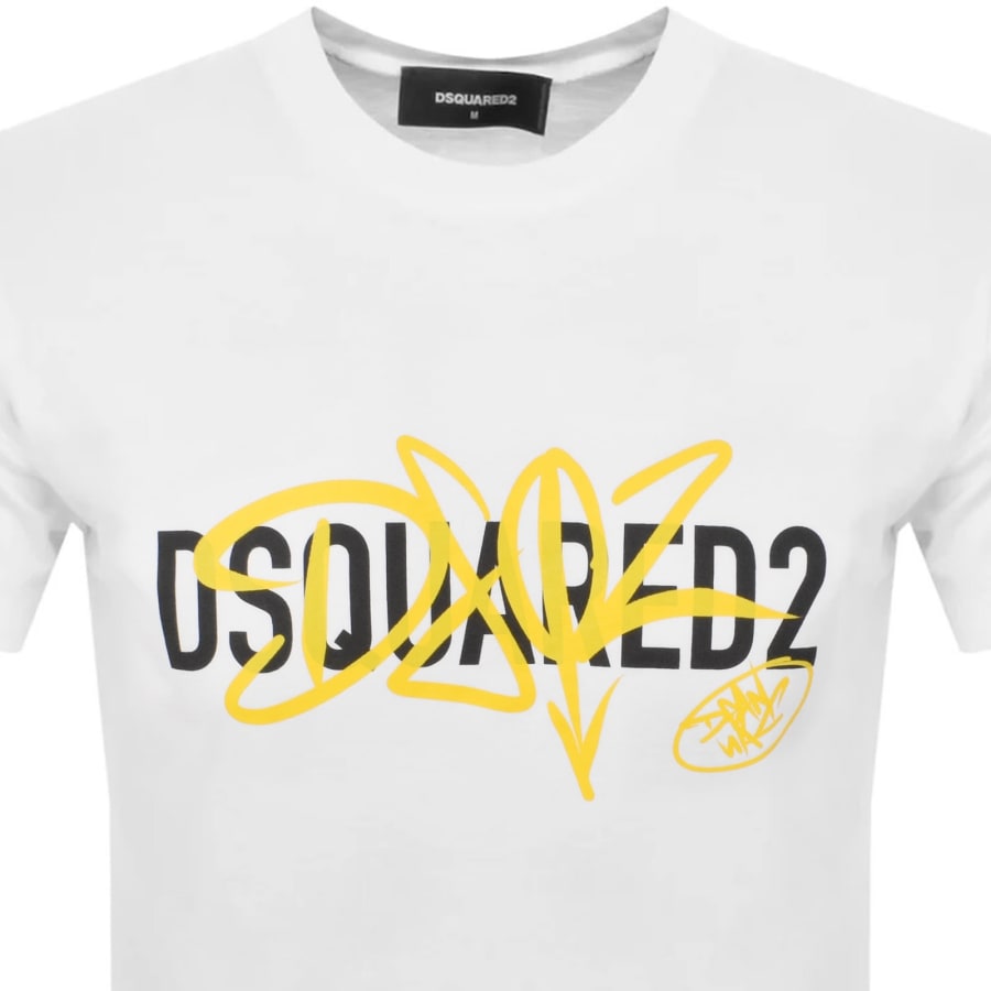 Image number 2 for DSQUARED2 Cool Fit T Shirt White