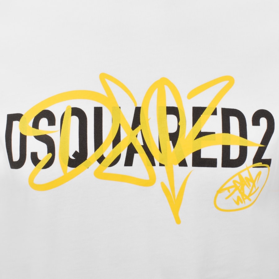 Image number 3 for DSQUARED2 Cool Fit T Shirt White