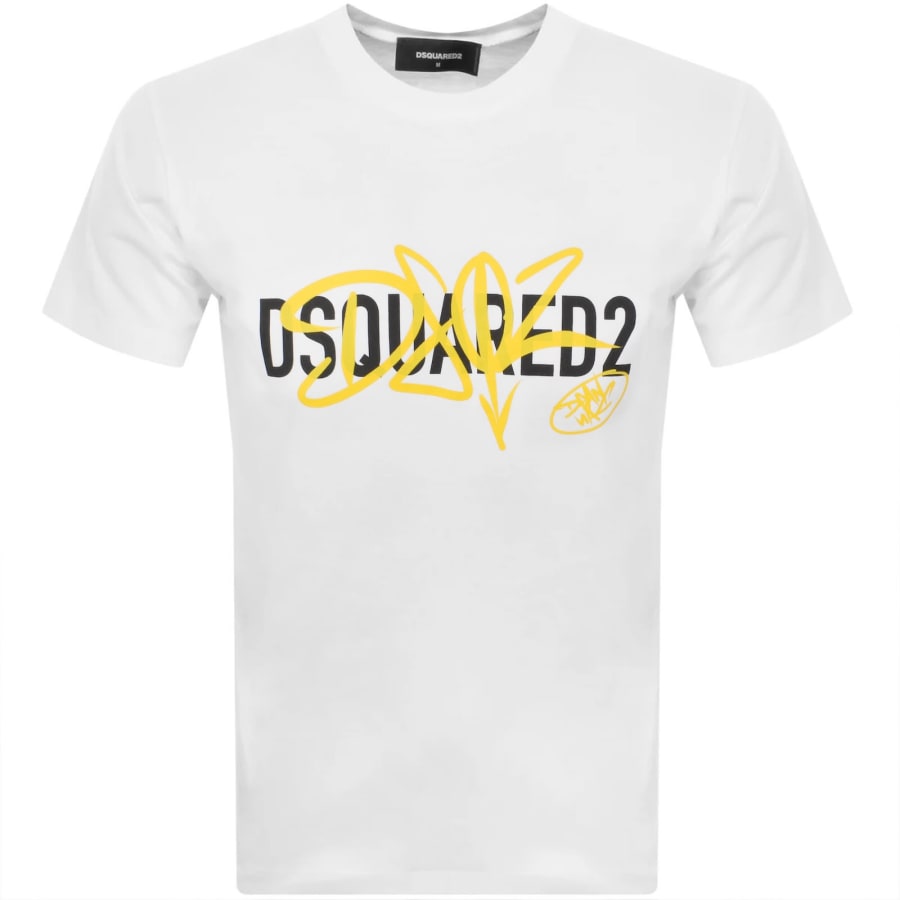 Image number 1 for DSQUARED2 Cool Fit T Shirt White