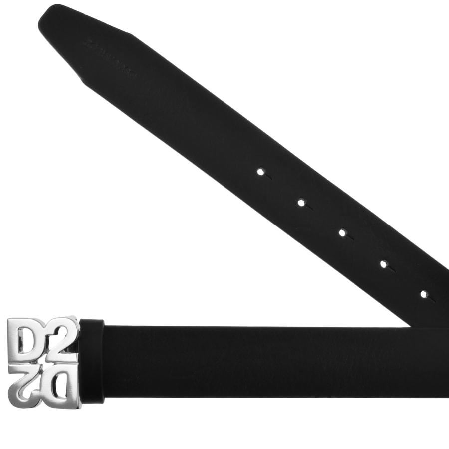 Image number 2 for DSQUARED2 Plaque Belt Black
